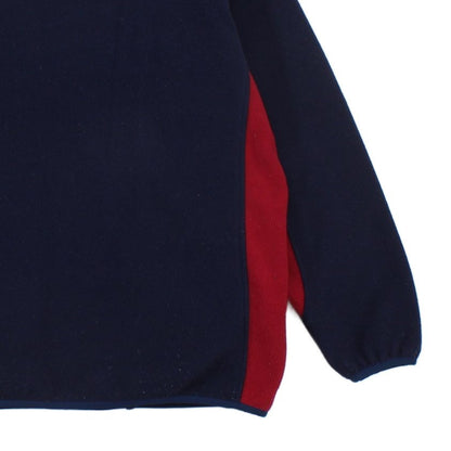 Mens Manchester United 1/4 Zip Fleece Retro