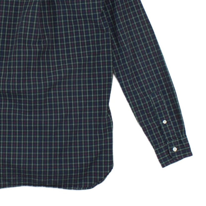 Mens Plaid Shirt Long Sleeve Button Down