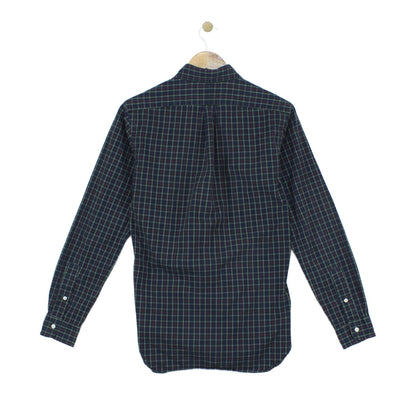 Mens Plaid Shirt Long Sleeve Button Down