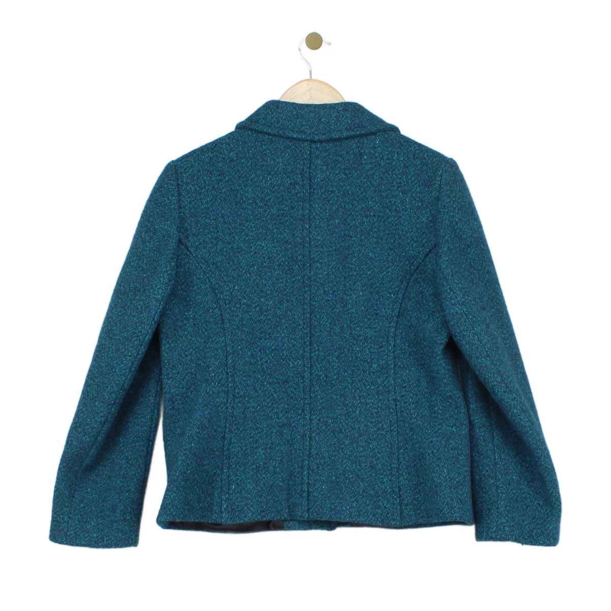 Womens Wool Jacket Uk Made Notch Lapel