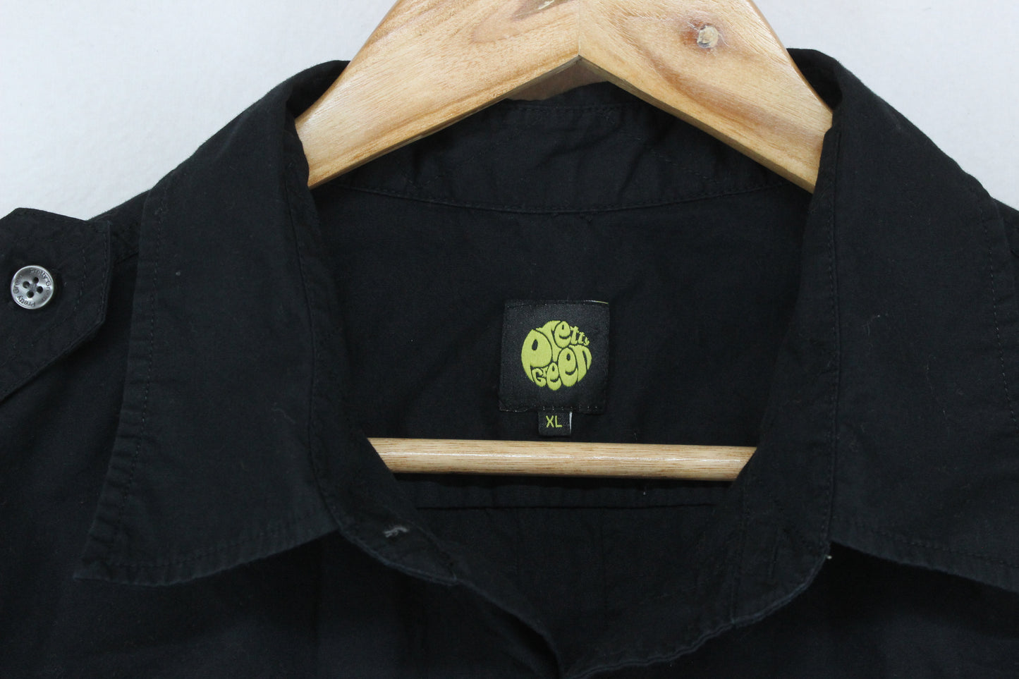Mens Shirt Long Sleeve Button Up Lapel