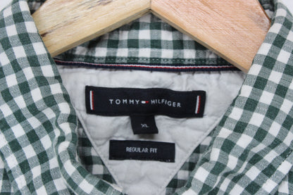 Mens Plaid Shirt Button Up Long Sleeve