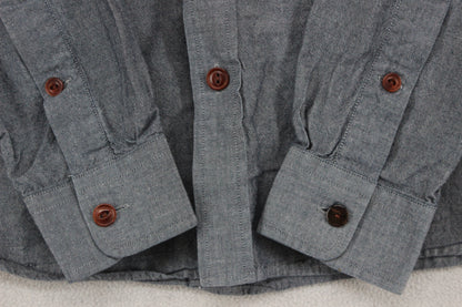 Mens Shirt Long Sleeve Button Up