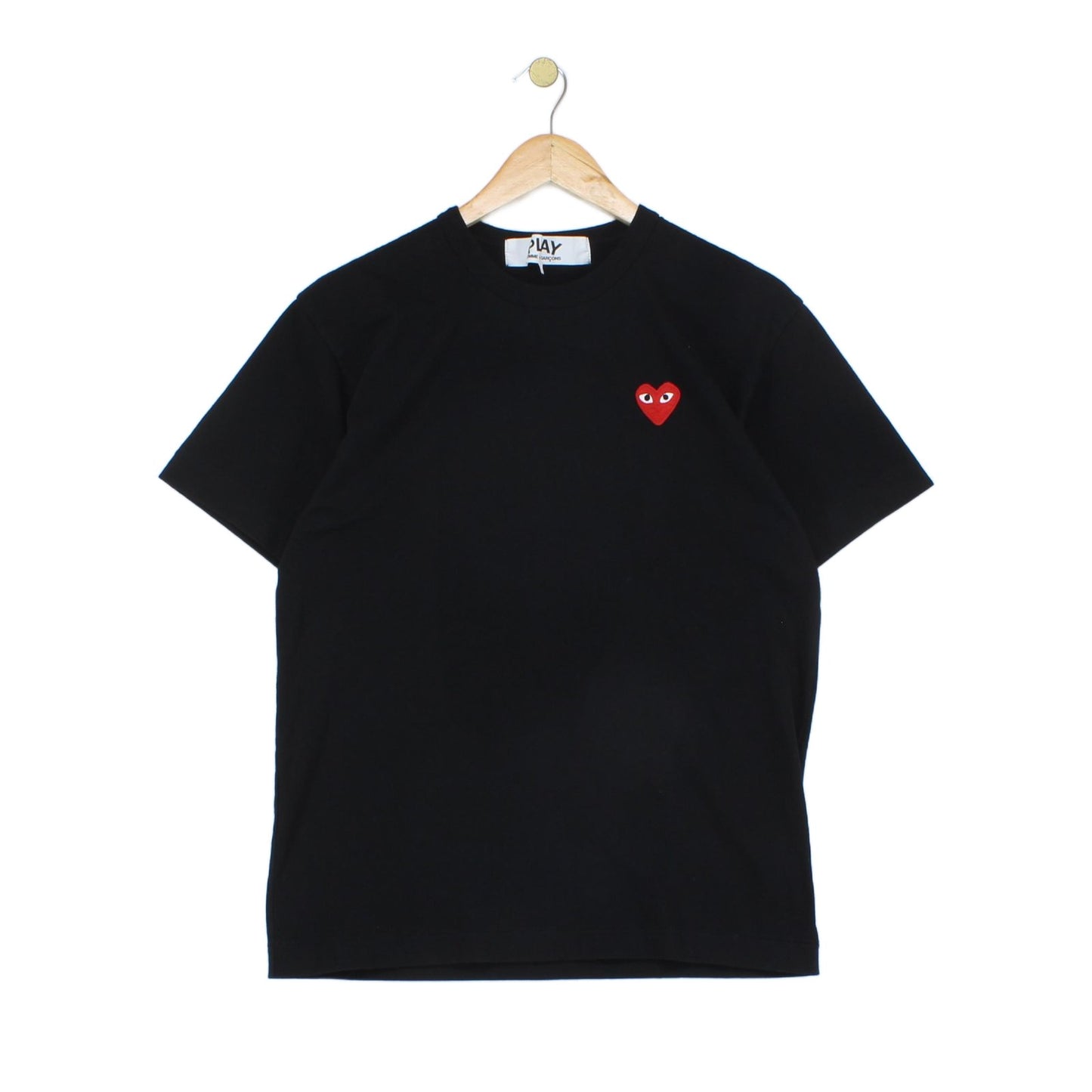 Mens T-Shirt Heart Logo Basic Slim Fit