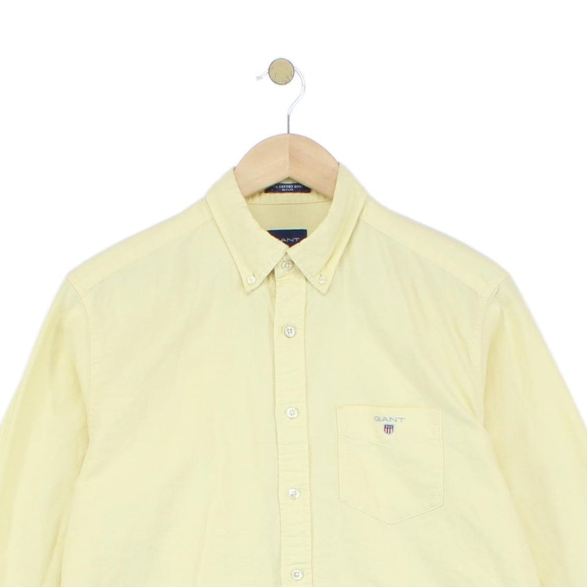 Mens Oxford Shirt Button Up Long Sleeve