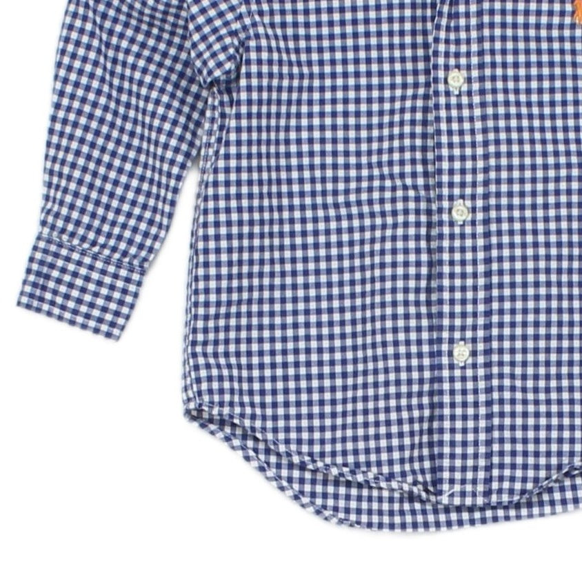 Boys Check Shirt Gingham Classic