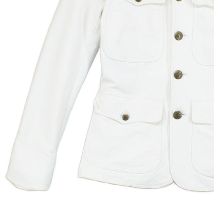 Womens Blazer Jacket Classic Military Stretch