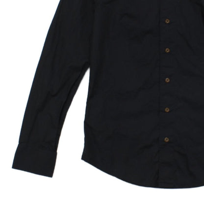Mens Shirt Designer Long Sleeve Stretch