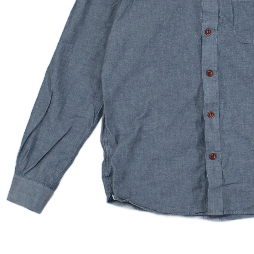 Mens Shirt Long Sleeve Button Up