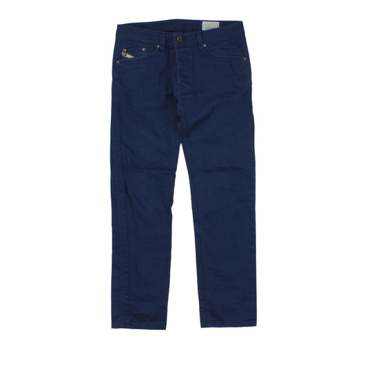 Mens Darron Jeans Slim Tapered Button Fly Cotton