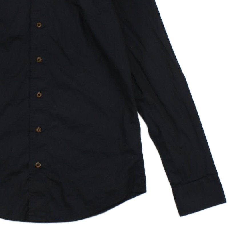 Mens Shirt Designer Long Sleeve Stretch