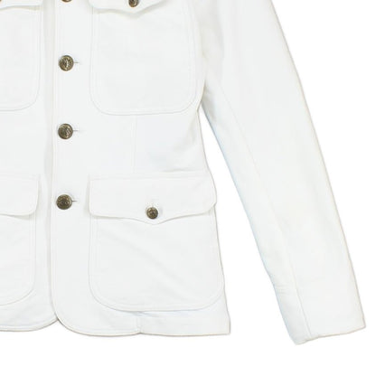 Womens Blazer Jacket Classic Military Stretch