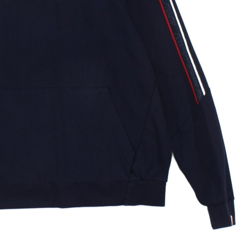 Mens 1/4 Zip Sweatshirt Logo Athletic Stretch