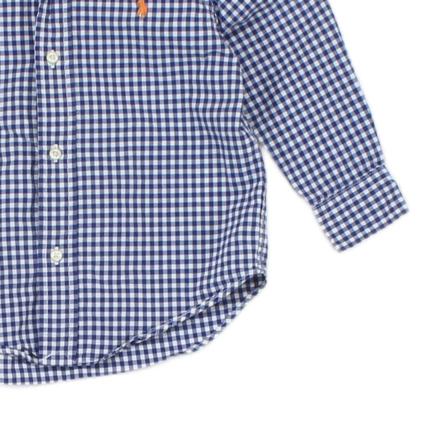 Boys Check Shirt Gingham Classic
