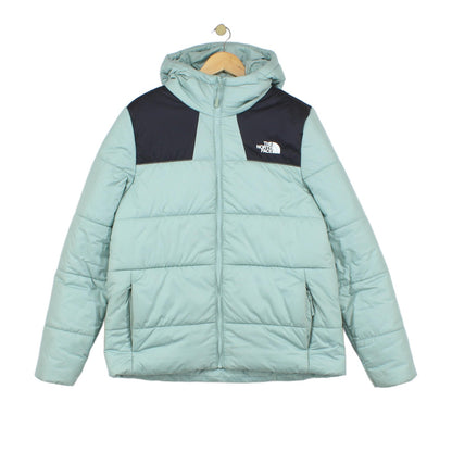 Womens Puffer Jacket Hooded Full Zip Winter