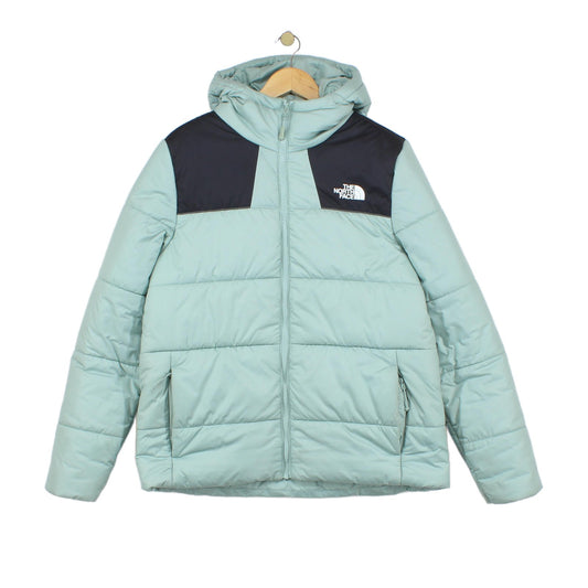 Womens Puffer Jacket Hooded Full Zip Winter