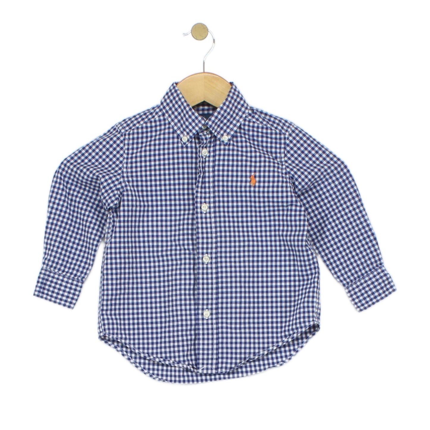 Boys Check Shirt Gingham Classic