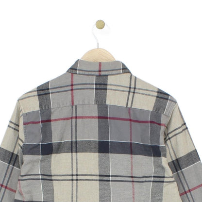Mens Flannel Plaid Shirt Long Sleeve Tailored