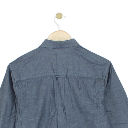 Mens Shirt Long Sleeve Button Up