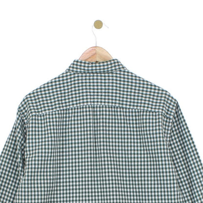 Mens Plaid Shirt Button Up Long Sleeve