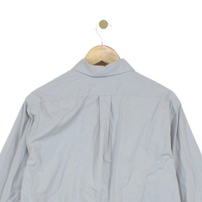 Mens Shirt Stretch Slim Fit Button Up