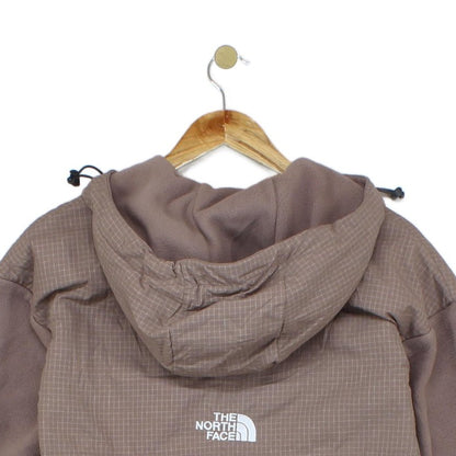 Womens Fleece Jacket Hooded Outdoor Cropped