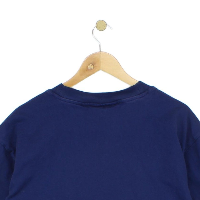 Mens Cropped T-Shirt Club Logo Heavyweight