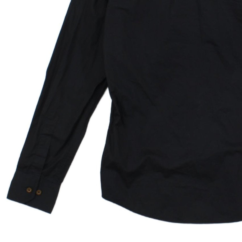 Mens Shirt Designer Long Sleeve Stretch