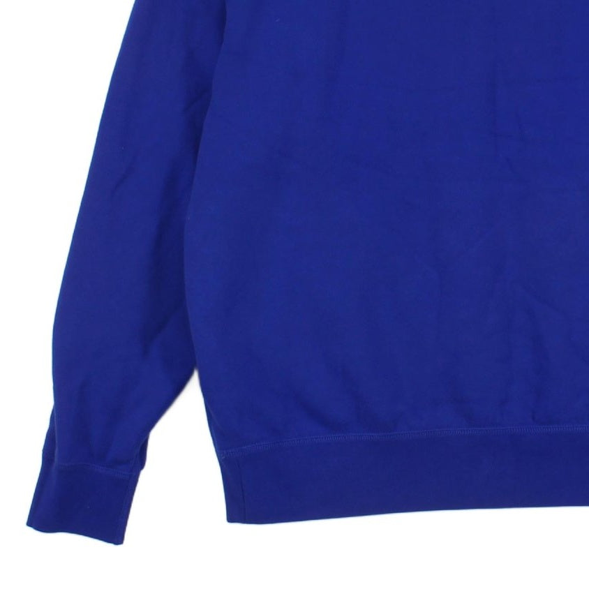 Mens Spell Out Sweatshirt Logo Crew Neck