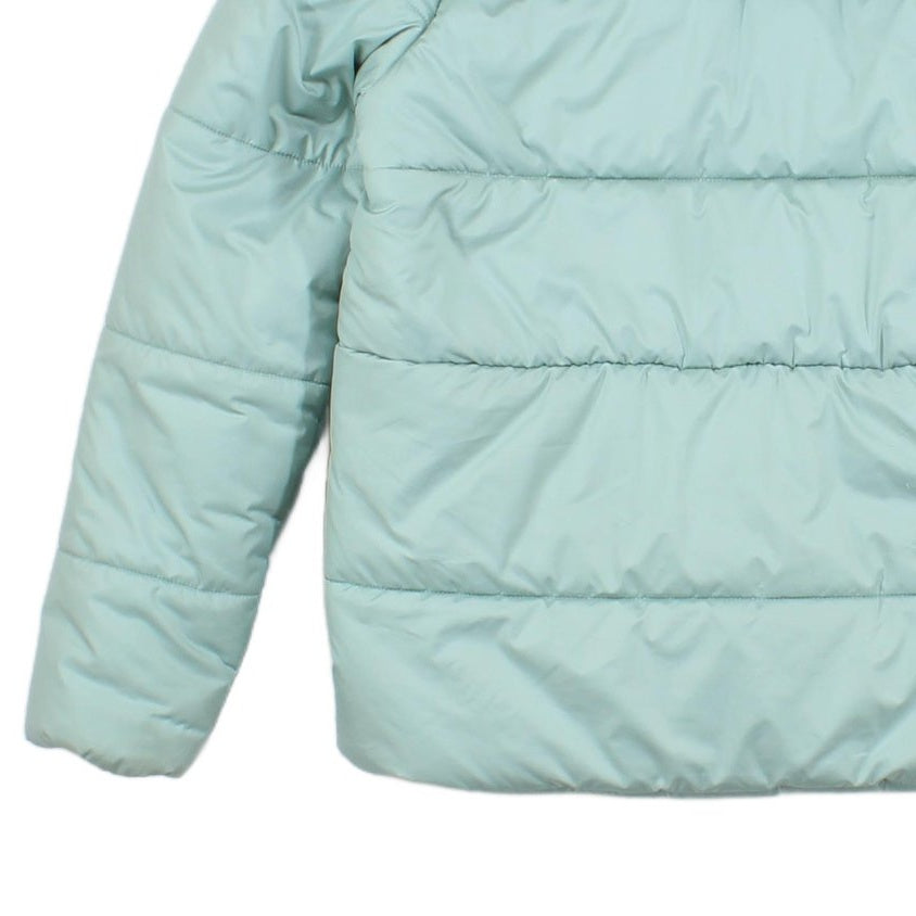 Womens Puffer Jacket Hooded Full Zip Winter