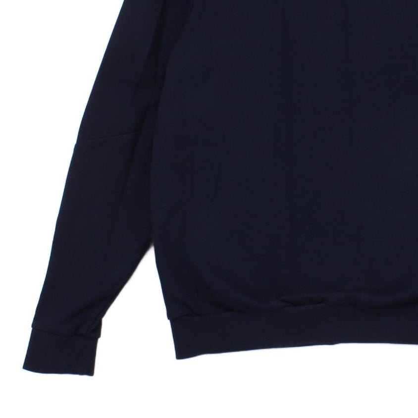 Mens 1/4 Zip Sweatshirt Logo Athletic Stretch
