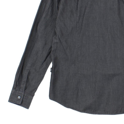 Mens Shirt Slim Fit Long Sleeve