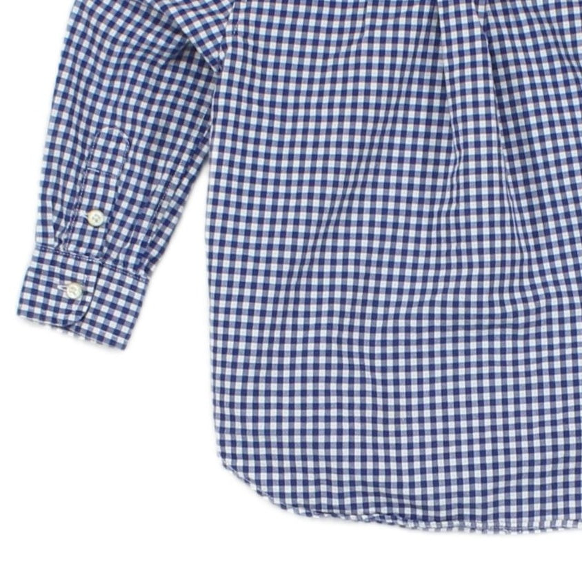 Boys Check Shirt Gingham Classic