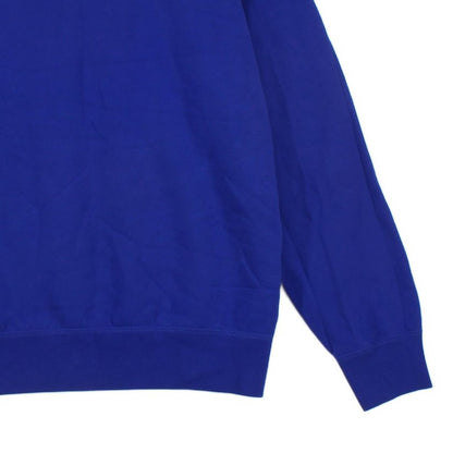 Mens Spell Out Sweatshirt Logo Crew Neck