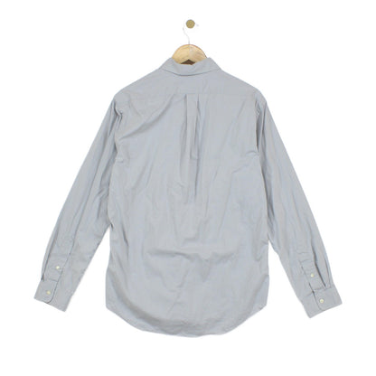 Mens Shirt Stretch Slim Fit Button Up