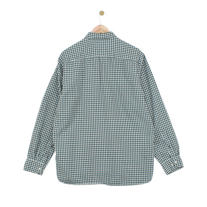 Mens Plaid Shirt Button Up Long Sleeve