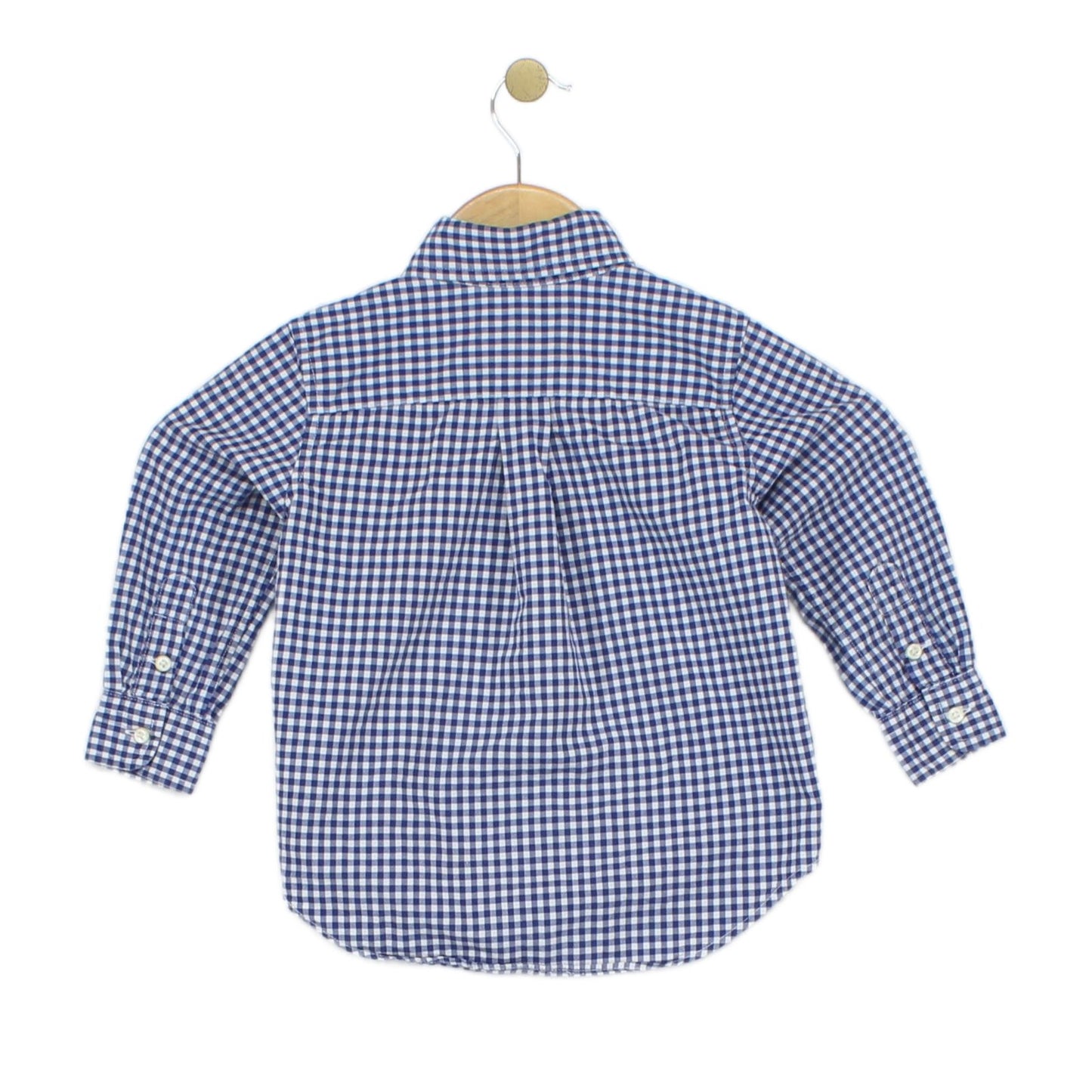 Boys Check Shirt Gingham Classic