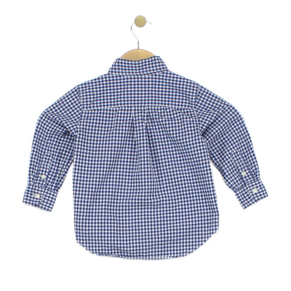Boys Check Shirt Gingham Classic
