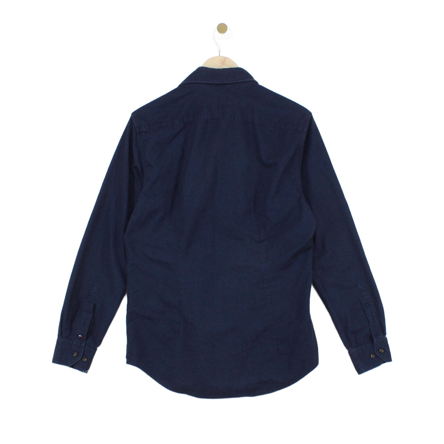 Mens Shirt Slim Fit Button Up Brushed Cotton