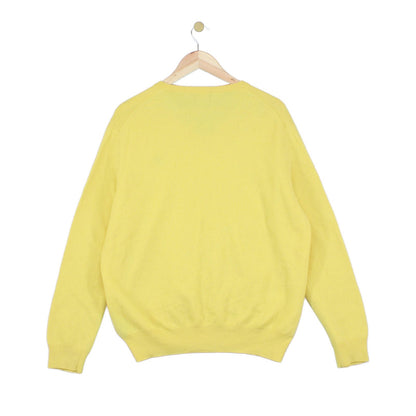 Mens V-Neck Jumper Pullover Wool