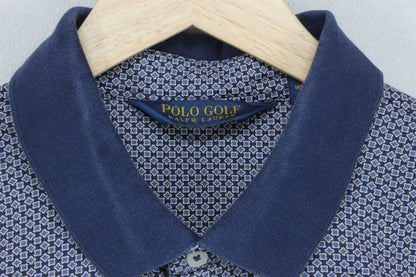 Mens Patterned Polo Shirt Short Sleeve