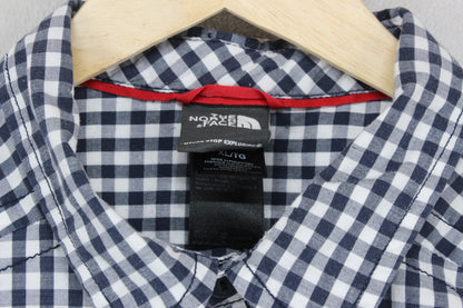 Mens Shirt Check Casual Short Sleeve Stretch