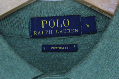 Mens Polo Shirt Custom Fit Long Sleeve Collar