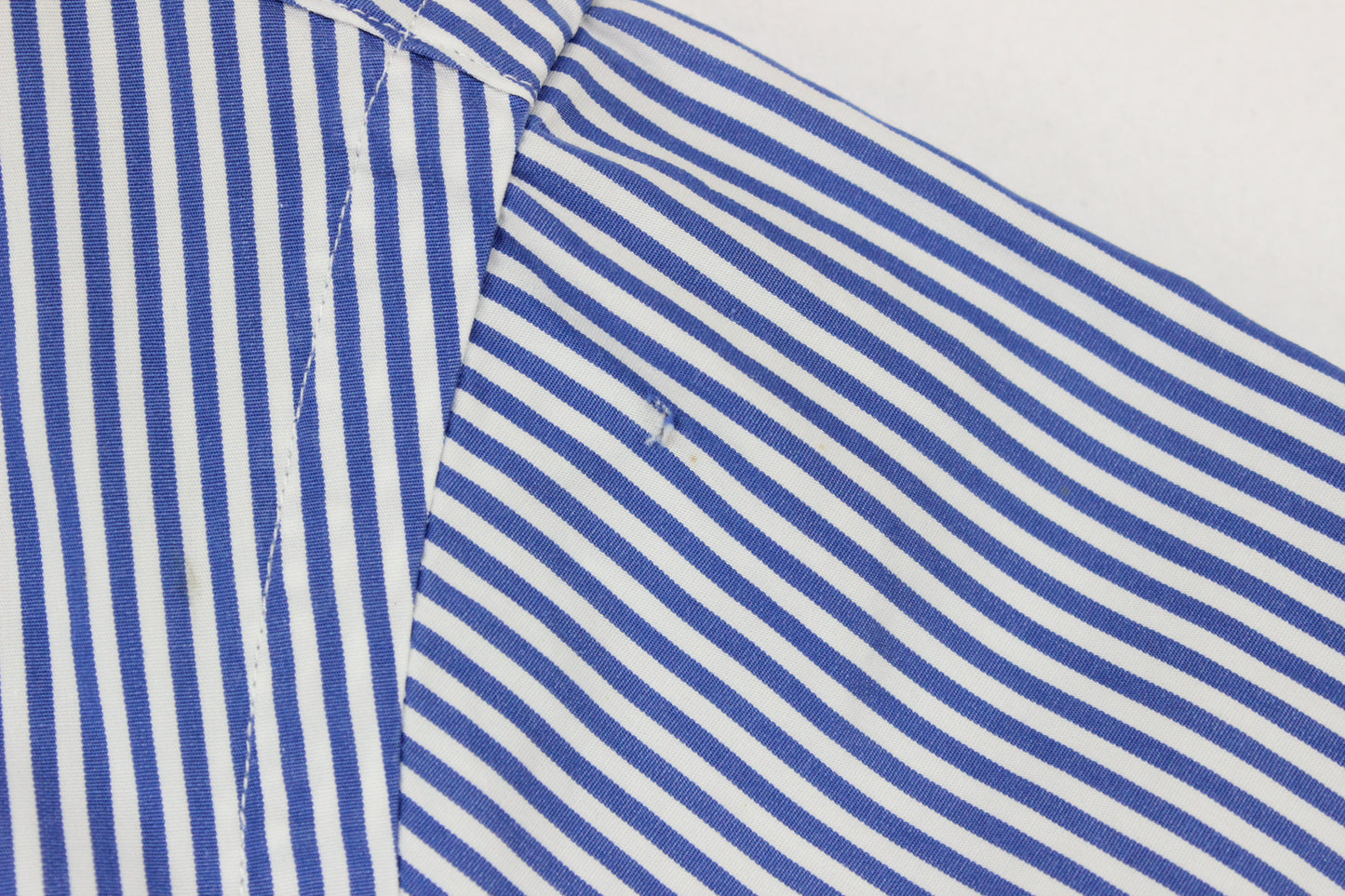 Mens Striped Shirt Short Sleeve Button Up Classic Fit