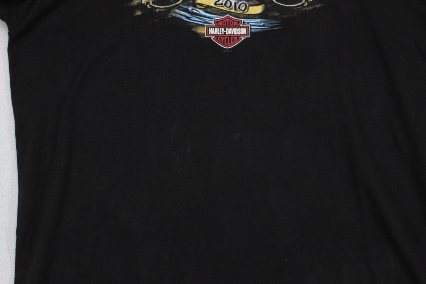 Mens T-Shirt  Biker Graphic Skull