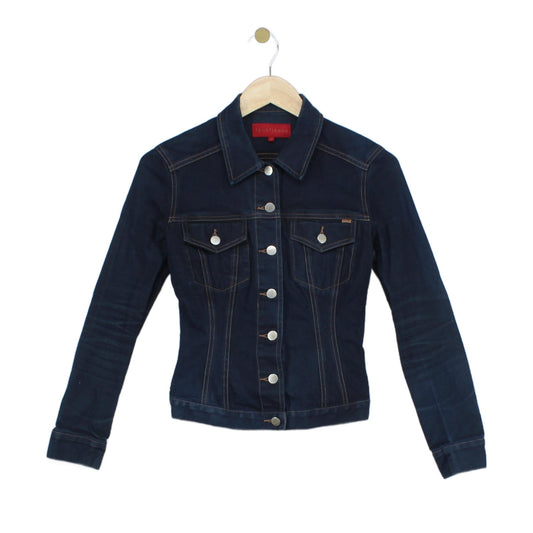 Womens Vintage Fcuk Jeans Denim Jacket