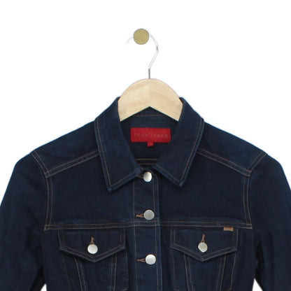 Womens Vintage Fcuk Jeans Denim Jacket
