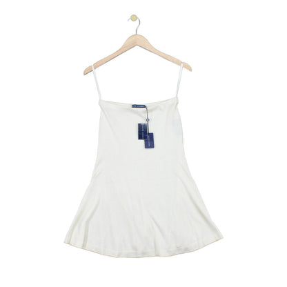 Womens Dress Skirt Silk A-Line
