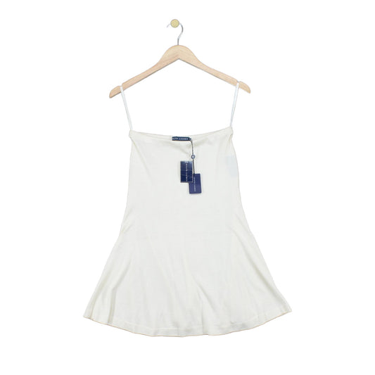Womens Dress Skirt Silk A-Line