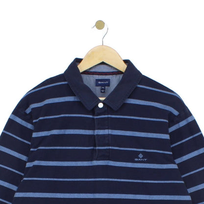 Mens Striped Polo Shirt Long Sleeve